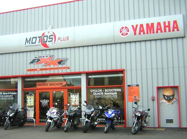 Garage et concession moto À Yzeure (03), Moulins